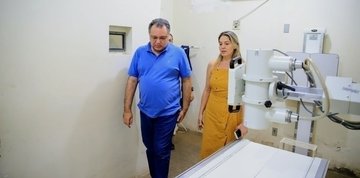 O Secretário de Saúde do Piauí, Florentino Neto, visitou,  o Hospital Regional Senador Cândido Ferraz